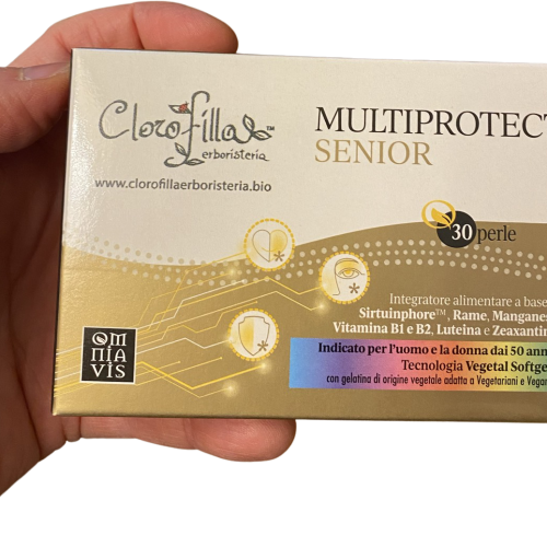 Clorofilla Erboristeria Multiprotect Senior 30 perle