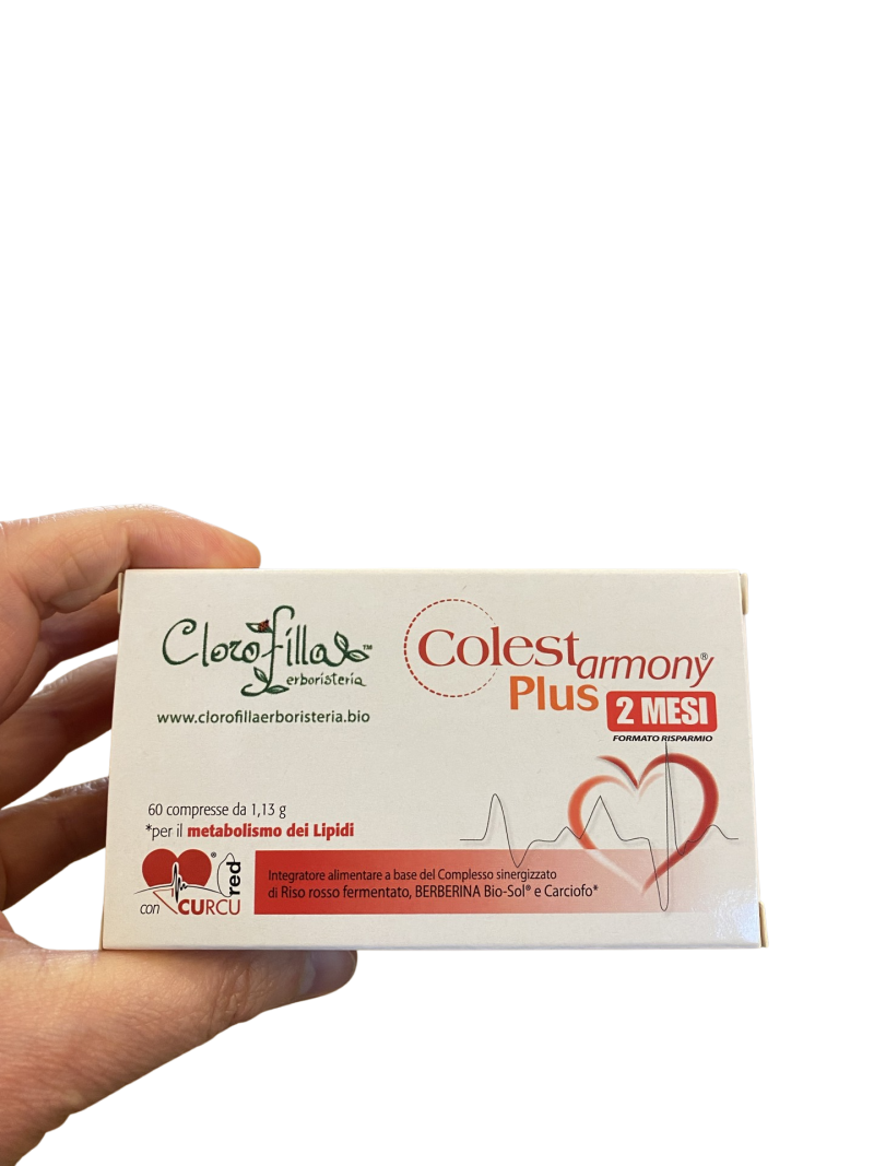 Clorofilla Erboristeria Colest Armony Plus 60 compresse 2 mesi di trattamento