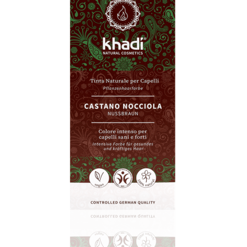 Khadi Tinta naturale per capelli Castano Nocciola