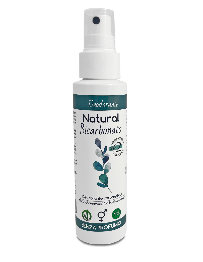 Deo Natural Bicarbonato Spray Senza Profumo