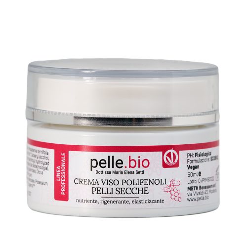 Crema Viso Polifenoli Pelli Secche Nutriente Rigenerante 50 ml