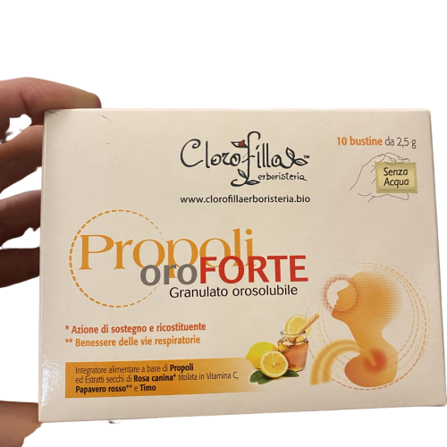 Propoli Oro Forte 10 Bustine Orosolubili