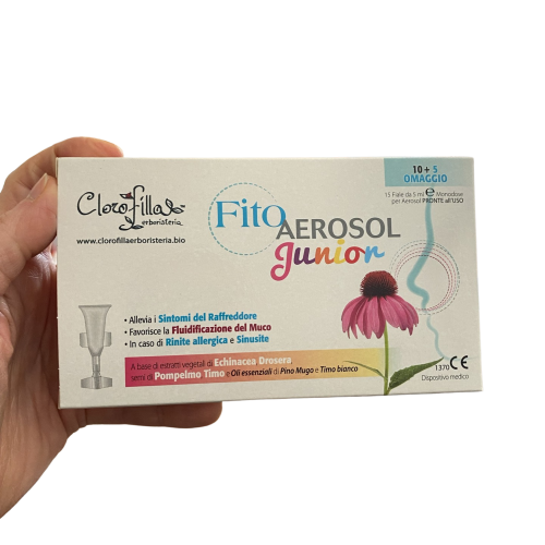 Erboristeria Clorofilla FitoAerosol Fiale Junior