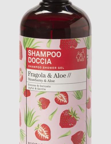 Shampoo Doccia Fragola e Aloe 500 ml