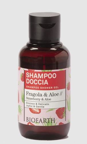 Shampoo Doccia Fragola e Aloe 100 ml