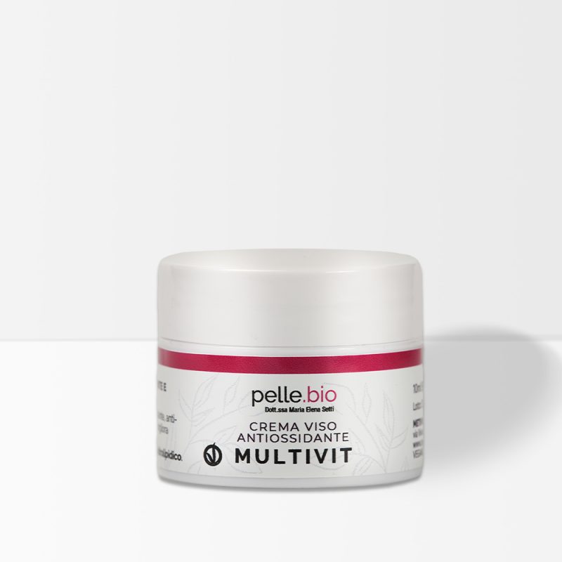 Pelle Bio Crema Viso Antiossidante Multivit Mini Taglia 10 ml